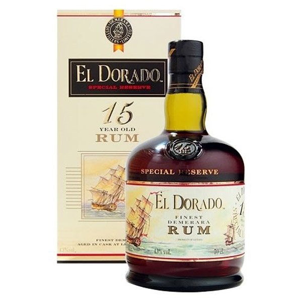 El Dorado Rum 15y 43% 0,7l (kartón)