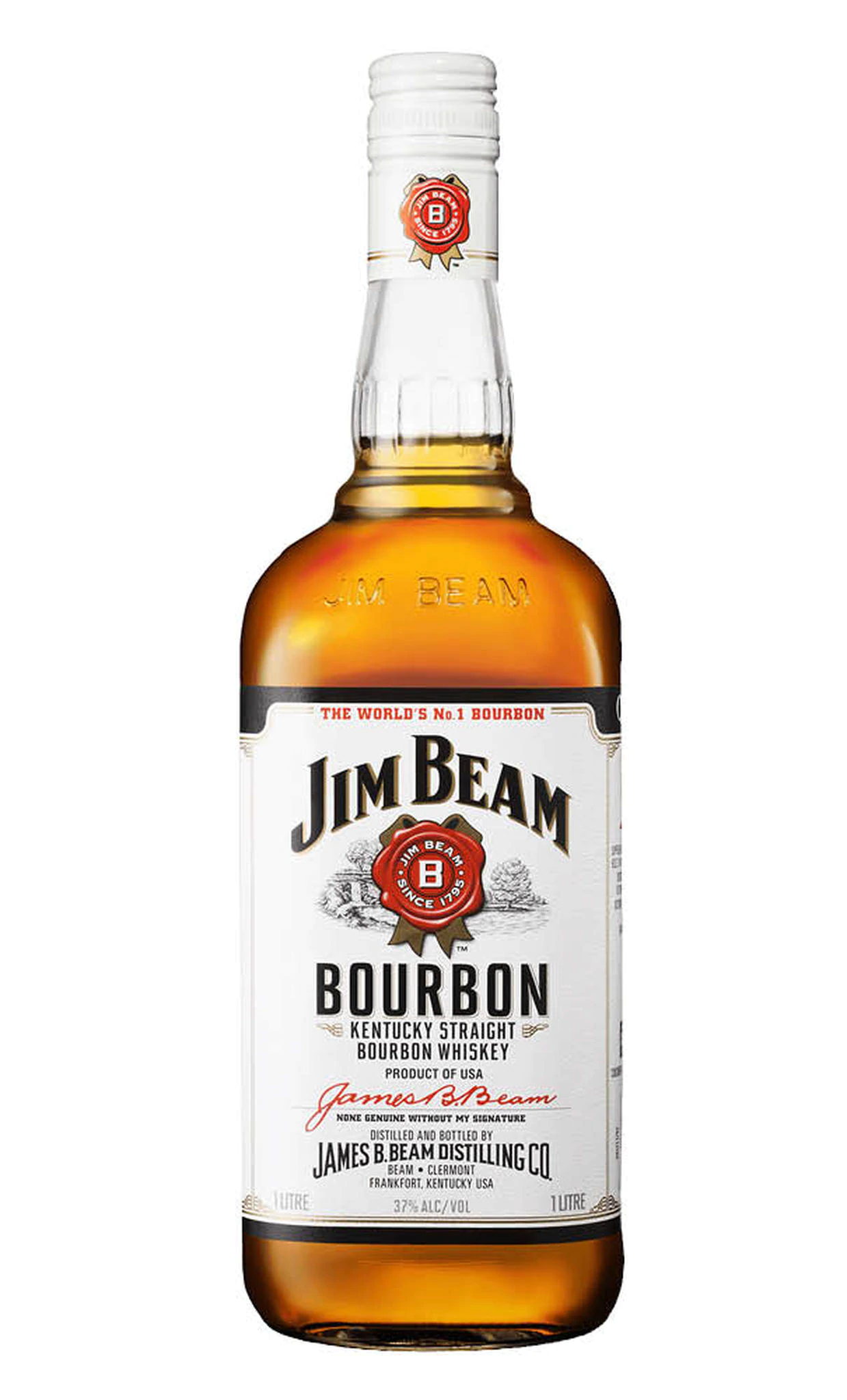 Jim Beam 40% 1l (čistá fľaša)