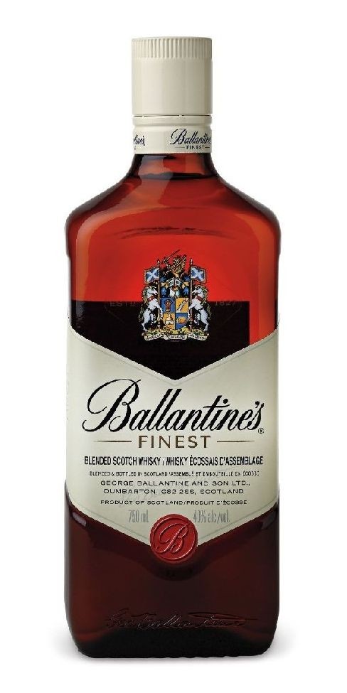 Ballantines 40% 1l (čistá fľaša)