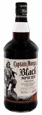 Captain Morgan Black Spiced 40% 1l (čistá fľaša)